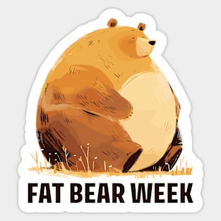 Fat Bear Week Sticker